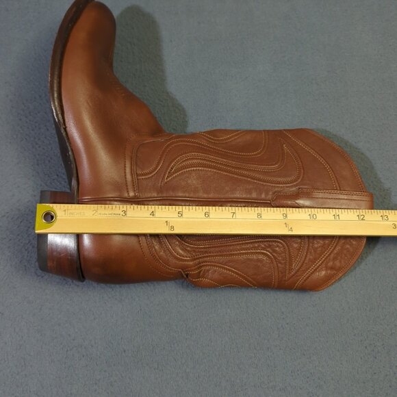 Tecovas Boots Men's 10.5 EE Brown Hazelnut The Cartwright Leather Western Cowboy - Picture 12 of 13